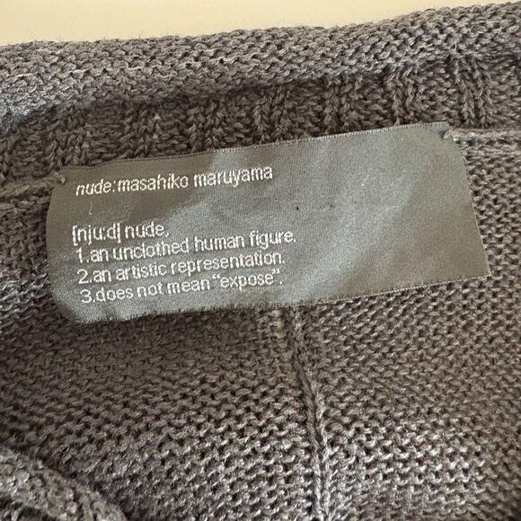Nude by Masahiko Maruyama Sweater JAP3/L - Picture 5 of 9